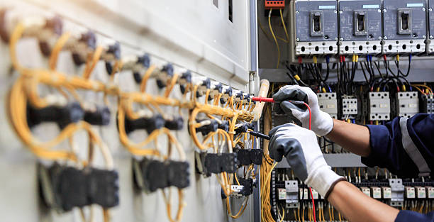 Professional Electrician technician working in China Grove, NC